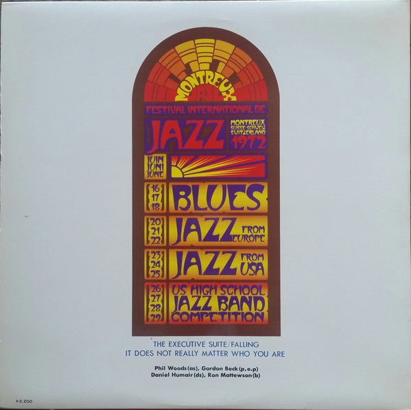 Phil Woods And His European Rhythm Machine - Live At Montreux 72 Vol.1 (Vinyl, LP, Album) Very Good (VG) / Very Good (VG)