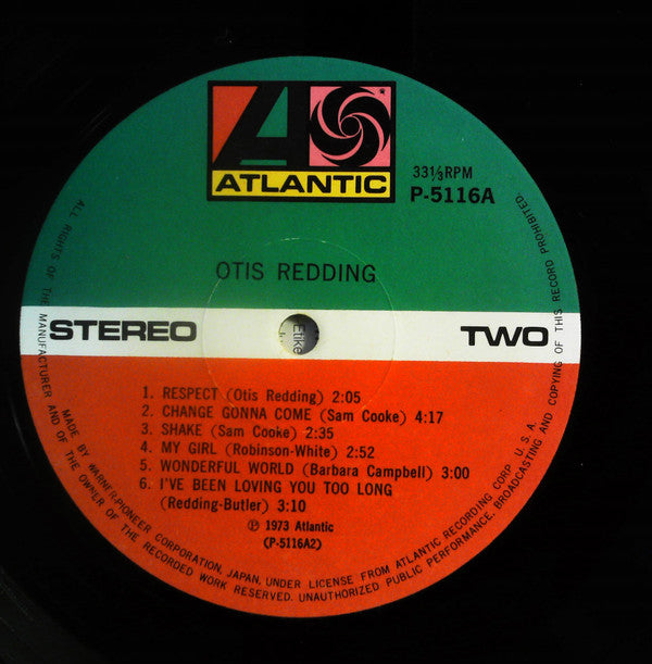 Otis Redding - Otis Redding (2xVinyl, LP, Compilation) Very Good (VG) / Good (G)