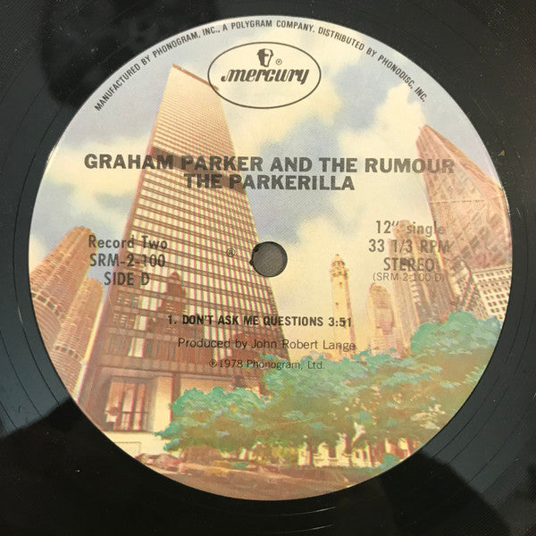 Graham Parker And The Rumour - The Parkerilla (2xVinyl, LP, Album, Stereo) Good Plus (G+) / Very Good (VG)