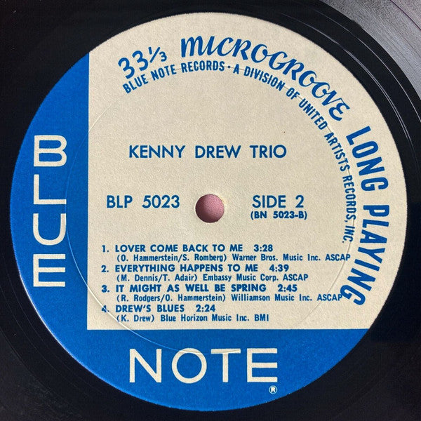 The Kenny Drew Trio - New Faces – New Sounds, Introducing The Kenny...