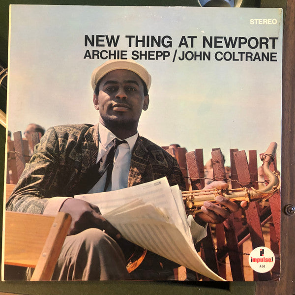 John Coltrane - New Thing At Newport (Vinyl, LP, Album, Stereo, Repress) Very Good Plus (VG+) / Very Good Plus (VG+)