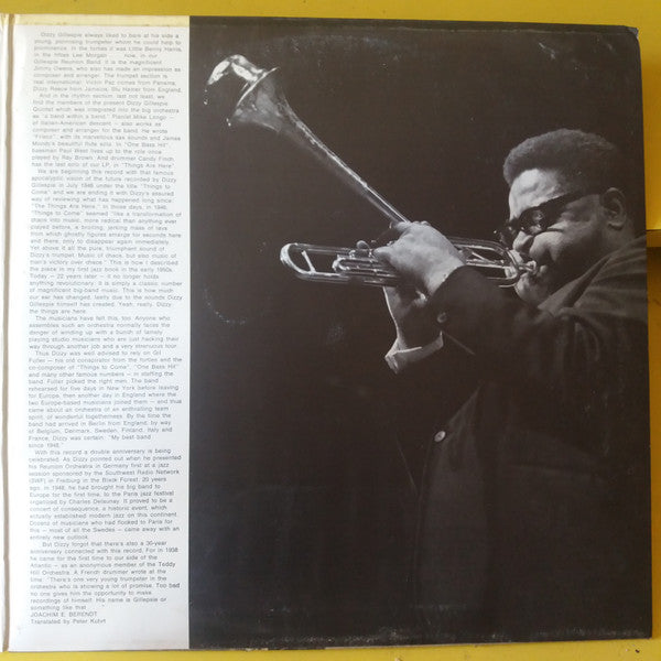 The Dizzy Gillespie Reunion Big Band - 20th And 30th Anniversary (Vinyl, LP, Album, Reissue) Near Mint (NM or M-) / Very Good Plus (VG+)