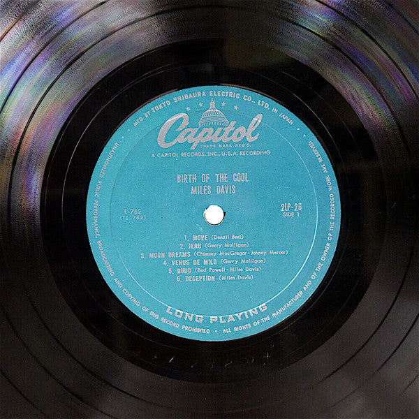Miles Davis - Birth Of The Cool (Vinyl, LP, Album, Compilation, Mono) Very Good (VG) / Very Good (VG)