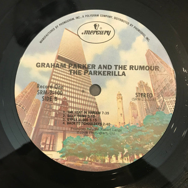Graham Parker And The Rumour - The Parkerilla (2xVinyl, LP, Album, Stereo) Good Plus (G+) / Very Good (VG)