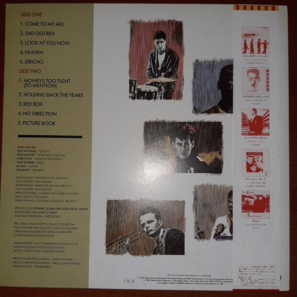 Simply Red - Picture Book (Vinyl, LP, Album) Very Good Plus (VG+) / Very Good Plus (VG+)