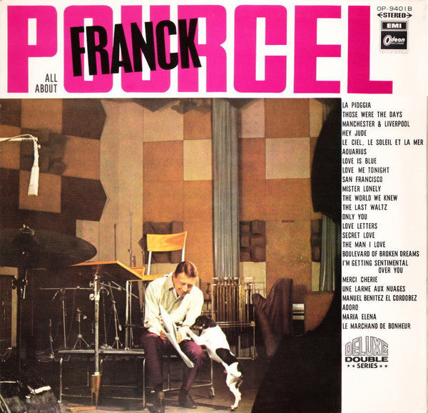 Franck Pourcel - All About Franck Pourcel (2xVinyl, LP, Compilation, Stereo) Very Good Plus (VG+) / Very Good (VG)
