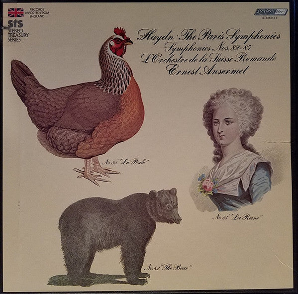 Joseph Haydn - The Paris Symphonies (3xVinyl, Box Set, LP, Reissue, Stereo) Very Good (VG) / Poor (P)