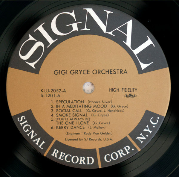 The Gigi Gryce Orchestra - Gigi Gryce (Vinyl, LP, Album, Mono)