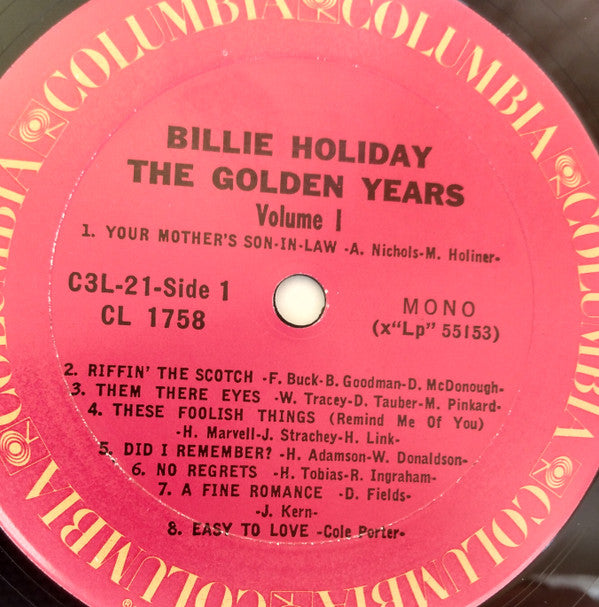 Billie Holiday - The Golden Years (Vinyl, Box Set, LP, Compilation,...