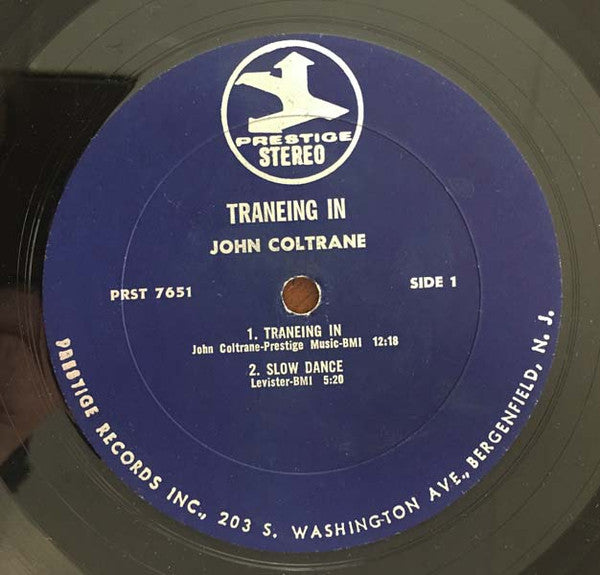 John Coltrane - Traneing In (Vinyl, LP, Album, Reissue, Remastered, Mono) Very Good Plus (VG+) / Very Good Plus (VG+)