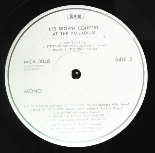 Les Brown - Concert At The Palladium (2xVinyl, LP, Promo) Very Good Plus (VG+) / Very Good (VG)