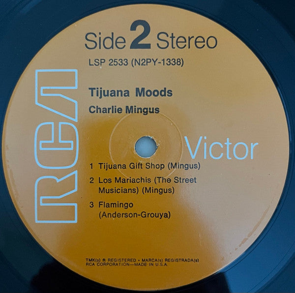 Charles Mingus - Tijuana Moods (Vinyl, LP, Album, Reissue, Stereo) Very Good Plus (VG+) / Good Plus (G+)