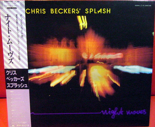 Chris Beckers Splash - Night Moves (Vinyl, LP, Album) Very Good (VG) / Very Good (VG)