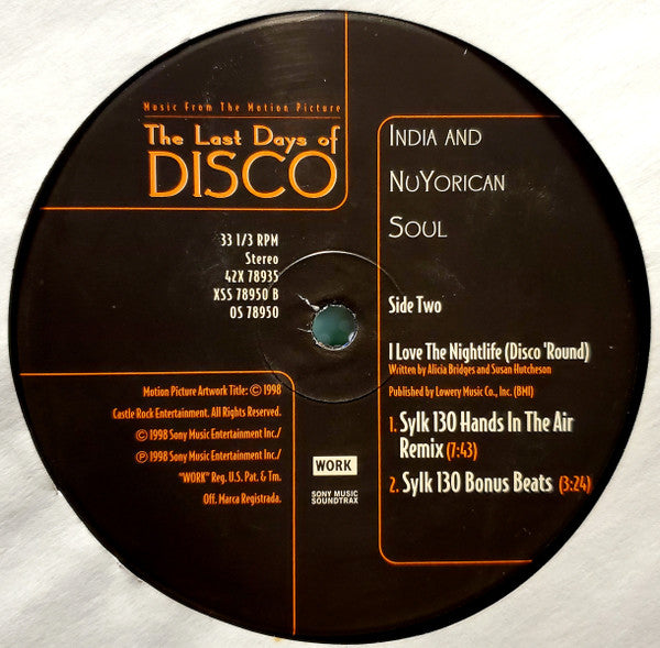 India - I Love The Nightlife (Disco Round) - 12" Remixes (Vinyl, 12...