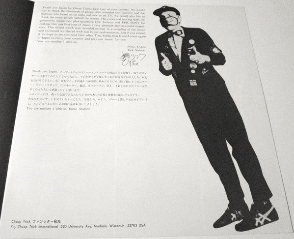 Cheap Trick - Cheap Trick At Budokan (Vinyl, LP, Album, Limited Edition, Stereo) Very Good Plus (VG+) / Very Good Plus (VG+)