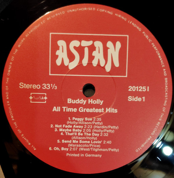 Buddy Holly - 23 All Time Greatest Hits (2xVinyl, LP, Compilation) Good Plus (G+) / Very Good (VG)