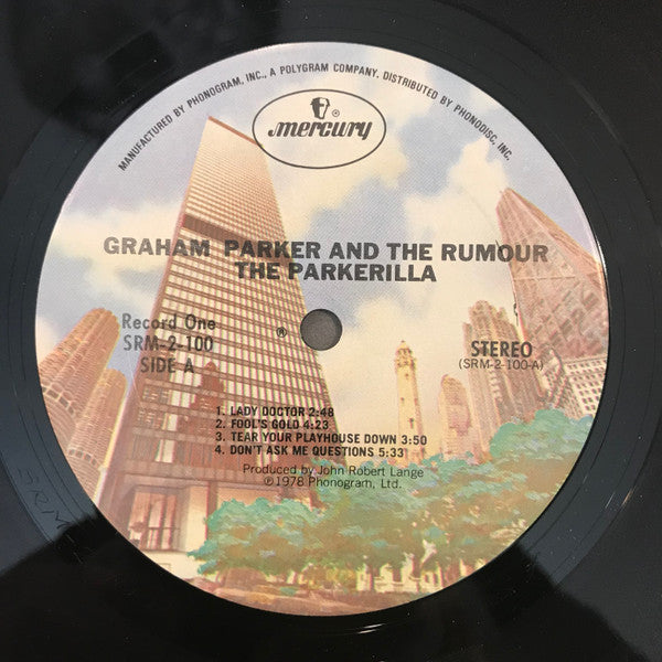 Graham Parker And The Rumour - The Parkerilla (2xVinyl, LP, Album, Stereo) Good Plus (G+) / Very Good (VG)