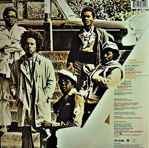 Bob Marley & The Wailers - Catch A Fire (Vinyl, LP, Album, Limited Edition, Reissue, Remastered) Very Good (VG) / Near Mint (NM or M-)