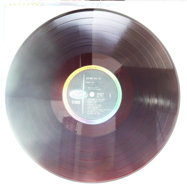 Peggy Lee - Guitars Ala Lee (Vinyl, LP, Album, Stereo) Very Good Plus (VG+) / Very Good Plus (VG+)
