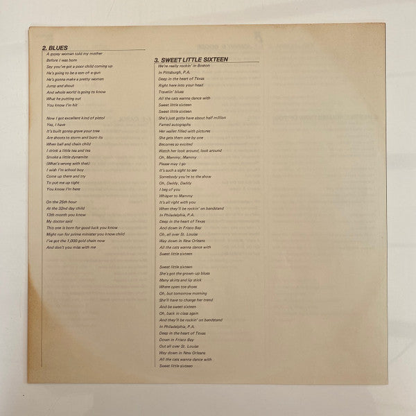 Chuck Berry - Toronto Rock 'N' Roll Revival 1969 (Vinyl, LP, Album, Misprint) Very Good Plus (VG+) / Very Good (VG)
