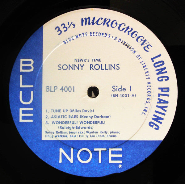 Sonny Rollins - Newk's Time (Vinyl, LP, Album, Reissue, Mono) Very Good (VG) / Very Good (VG)