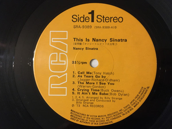 Nancy Sinatra - This Is Nancy Sinatra (2xVinyl, LP, Compilation) Good Plus (G+) / Very Good (VG)