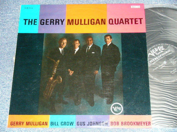 Gerry Mulligan Quartet - The Gerry Mulligan Quartet (Vinyl, LP, Album, Stereo) Very Good Plus (VG+) / Very Good (VG)