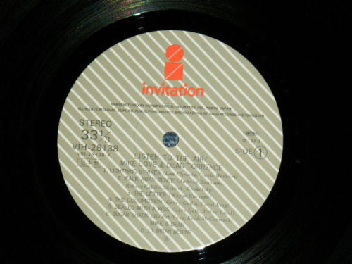 Mike Love - Listen To The Air (Vinyl, LP, Album, Promo) Very Good (VG) / Good Plus (G+)