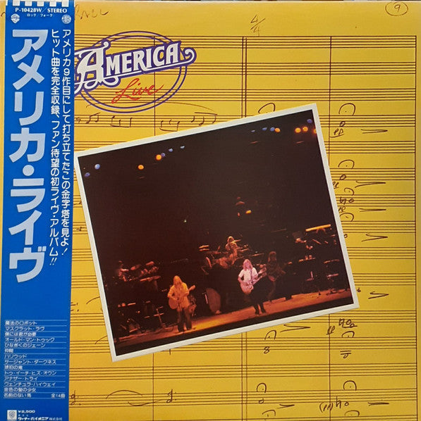 America (2) - Live (Vinyl, LP, Album)