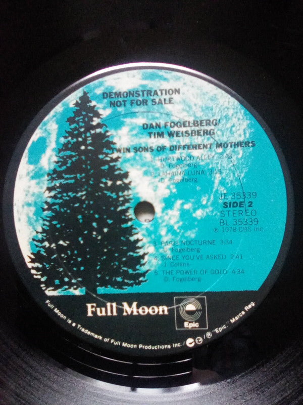 Dan Fogelberg - Twin Sons Of Different Mothers (Vinyl, LP, Album, Promo, Stereo) Good Plus (G+) / Good Plus (G+)