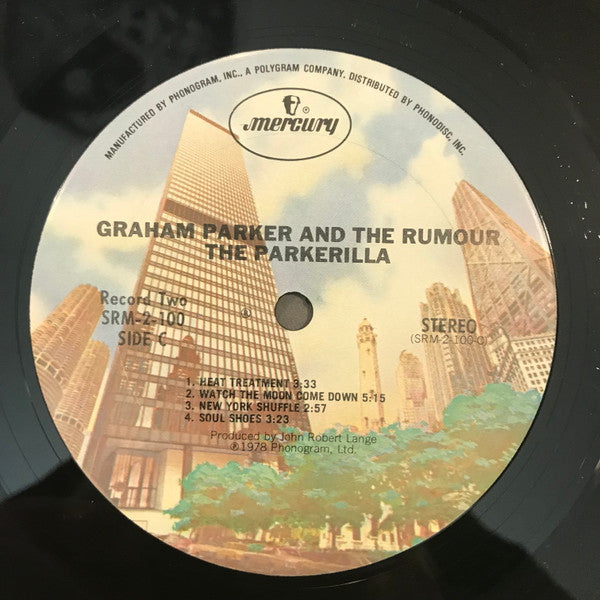 Graham Parker And The Rumour - The Parkerilla (2xVinyl, LP, Album, Stereo) Good Plus (G+) / Very Good (VG)