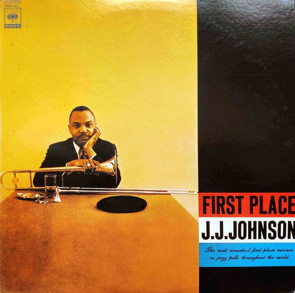 J.J. Johnson - First Place (Vinyl, LP, Album, Reissue) Very Good Plus (VG+) / Very Good Plus (VG+)