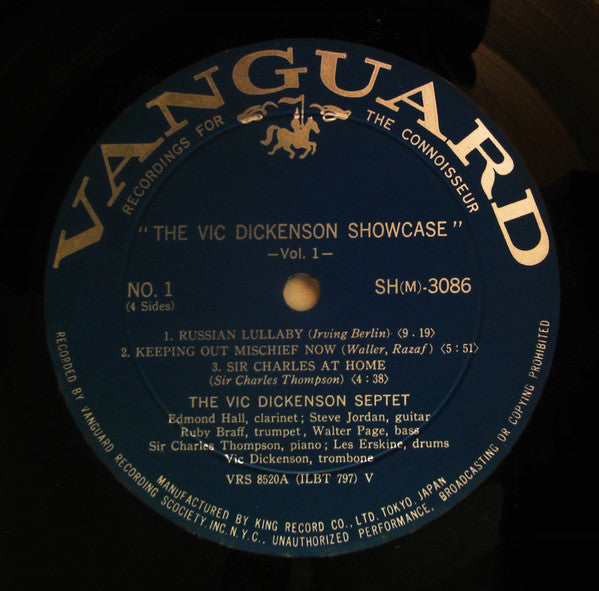 Vic Dickenson - The Vic Dickenson Showcase (2xVinyl, LP) Very Good (VG) / Generic