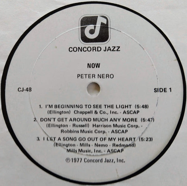 Peter Nero - Now (Vinyl, LP) Very Good Plus (VG+) / Very Good (VG)