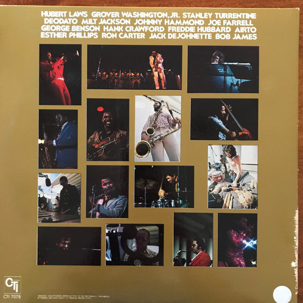 CTI All-Stars - CTI Summer Jazz At The Hollywood Bowl Live Three (Vinyl, LP, Album) Very Good (VG) / Poor (P)