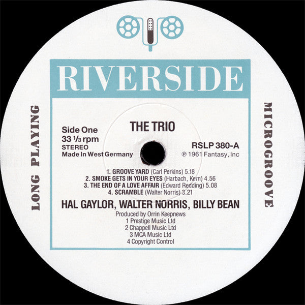 The Trio (10) - The Trio (Vinyl, LP, Album, Reissue, Stereo) Very Good Plus (VG+) / Very Good Plus (VG+)