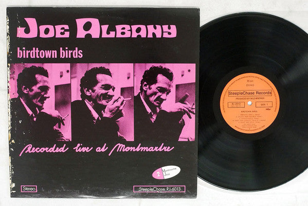 Joe Albany - Birdtown Birds - Recorded Live At Montmartre (Vinyl, LP, Album, Stereo) Very Good Plus (VG+) / Very Good (VG)