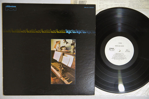 Lee Konitz - Spirits (Vinyl, LP, Album, Promo) Very Good Plus (VG+) / Very Good (VG)