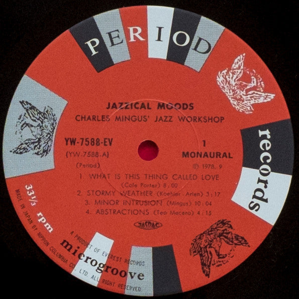 Charles Mingus Jazz Workshop - Jazzical Moods (Vinyl, LP, Compilation, Reissue, Mono) Very Good Plus (VG+) / Very Good Plus (VG+)
