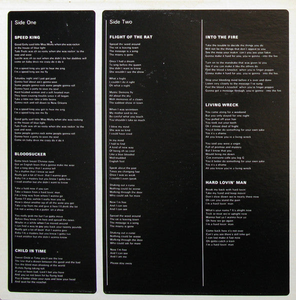 Deep Purple - In Rock (Vinyl, LP, Album, Reissue)