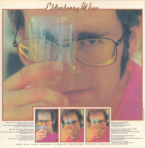Elton John - Don't Shoot Me I'm Only The Piano Player (Vinyl, LP, Album, Reissue) Very Good (VG) / Very Good (VG)