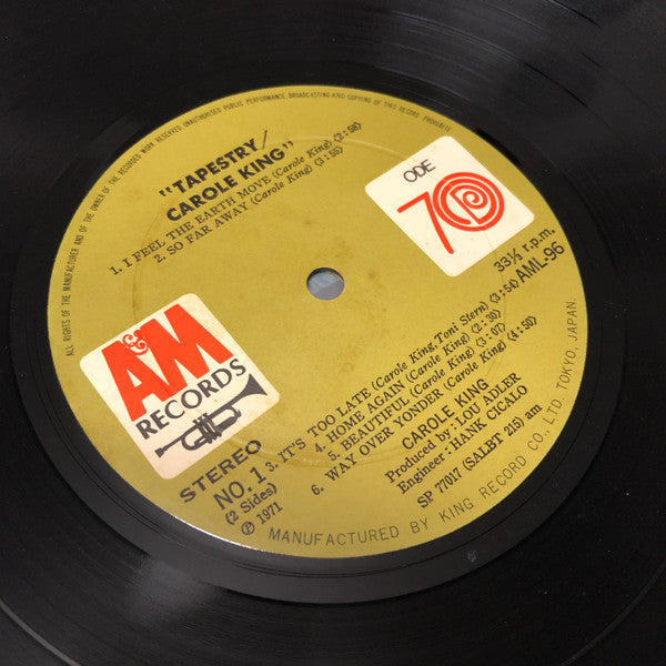Carole King - Tapestry (Vinyl, LP, Album)