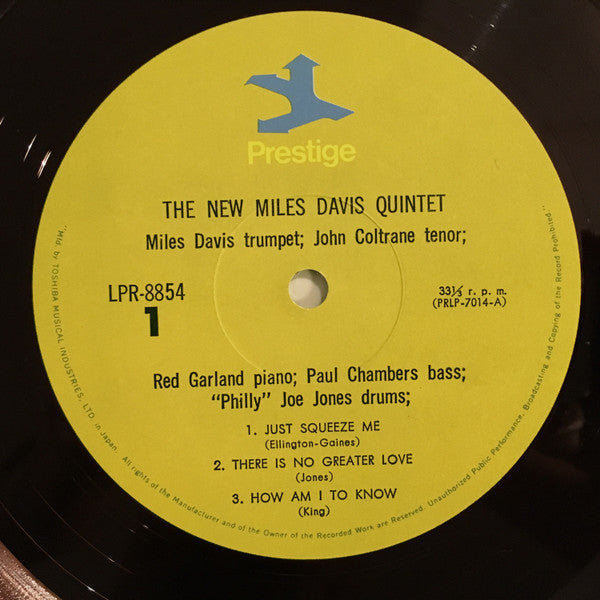 The Miles Davis Quintet - Miles (Vinyl, LP, Album, Reissue)