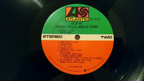 Crosby, Stills, Nash & Young - Déjà Vu (Vinyl, LP, Album, Reissue) Very Good (VG) / Very Good Plus (VG+)