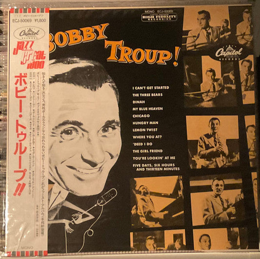 Bobby Troup - Bobby Troup! (Vinyl, LP, Album, Reissue, Mono) Very Good Plus (VG+) / Good Plus (G+)
