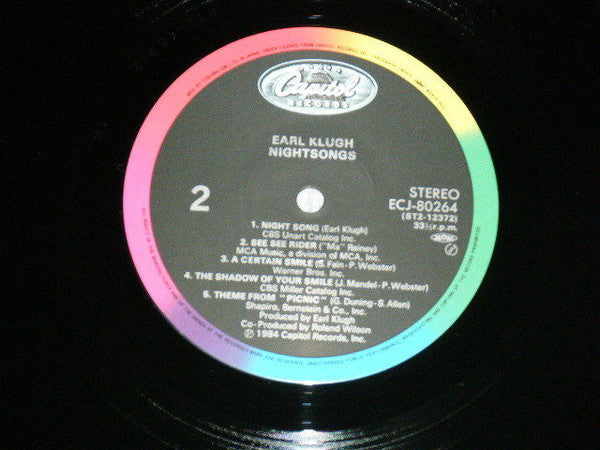 Earl Klugh - Nightsongs (Vinyl, LP, Album)