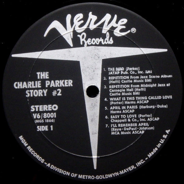 Charlie Parker - The Charlie Parker Story #2 (Vinyl, LP, Album, Compilation, Reissue, Stereo) Very Good (VG) / Very Good (VG)