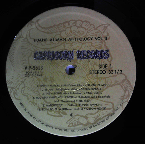Duane Allman - An Anthology Vol. II (2xVinyl, LP, Compilation) Very Good Plus (VG+) / Very Good (VG)