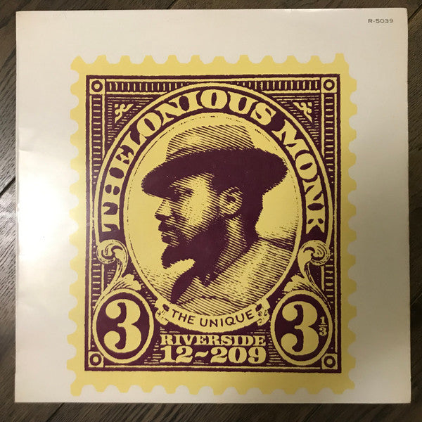 Thelonious Monk - The Unique Thelonious Monk (Vinyl, LP, Album, Mono) Very Good Plus (VG+) / Very Good (VG)