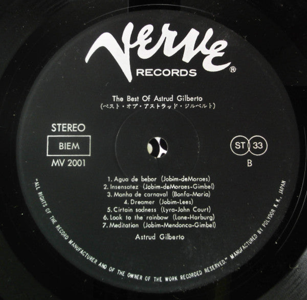 Astrud Gilberto - The Best Of Astrud Gilberto (Vinyl, LP, Compilati...